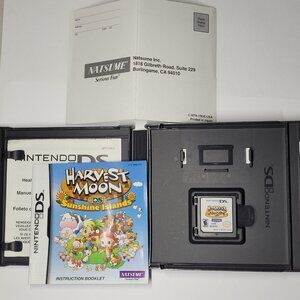 Harvest Moon: Sunshine Islands Nintendo DS complete cib reg card NDS working